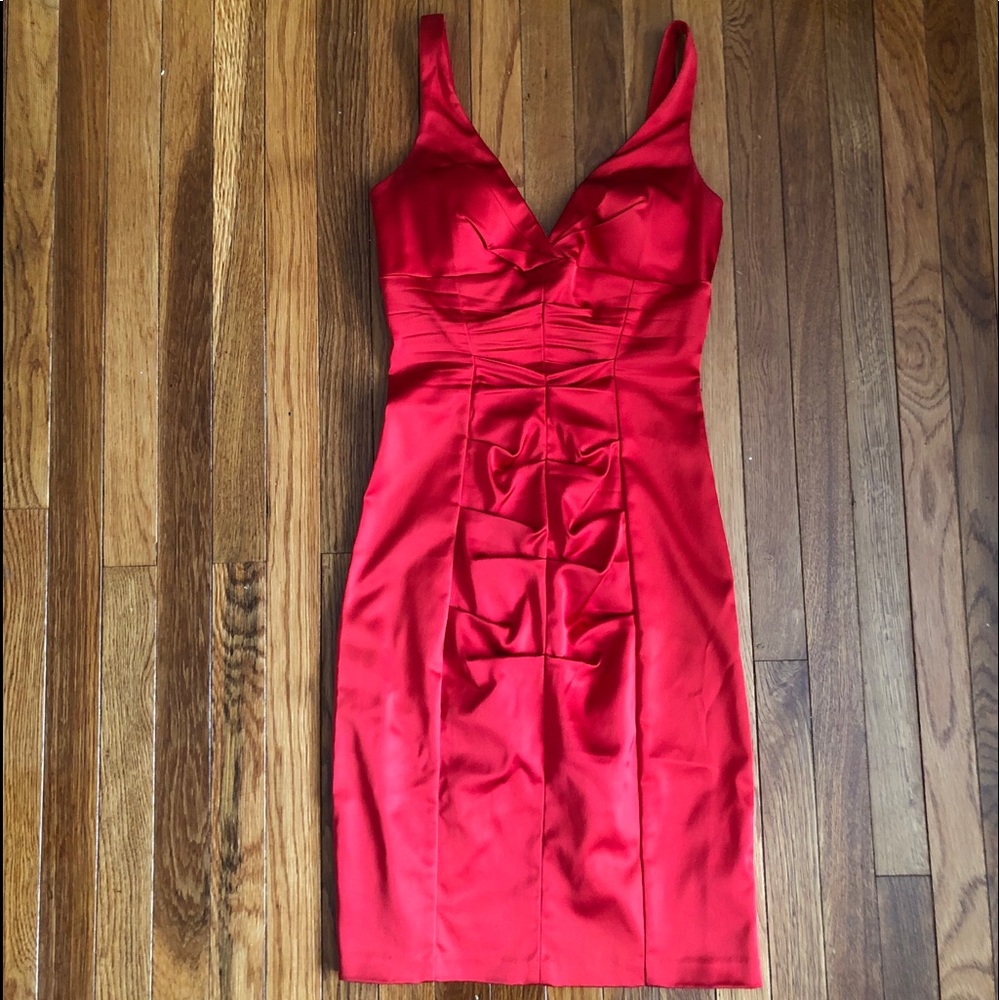 Large Red Cache dress